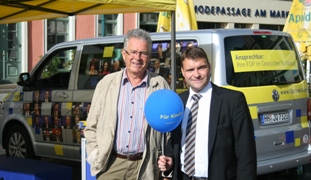 Deutschlandtour 2010 der FDP-Bundestagsfraktion (27.08.2010)