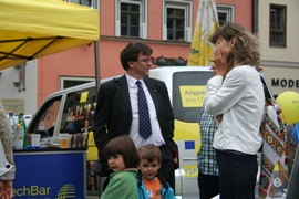Deutschlandtour 2010 der FDP-Bundestagsfraktion (27.08.2010)