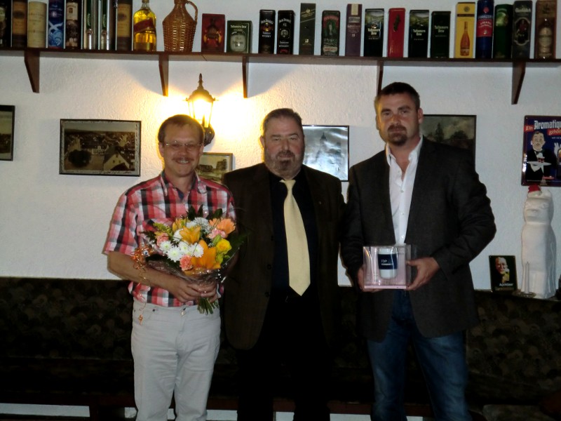 Norbert Kresse - Buttstädt, Heinz Untermann, MdL, Peter Liebe - Gebesee