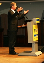 Wahlkampfabschluss in Jena