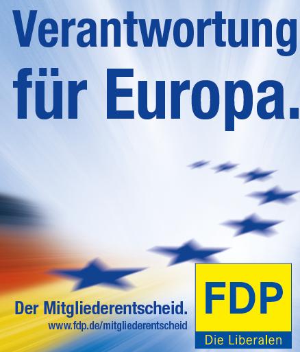 Veranstaltungsreihe zum FDP-Mitgliederentscheid