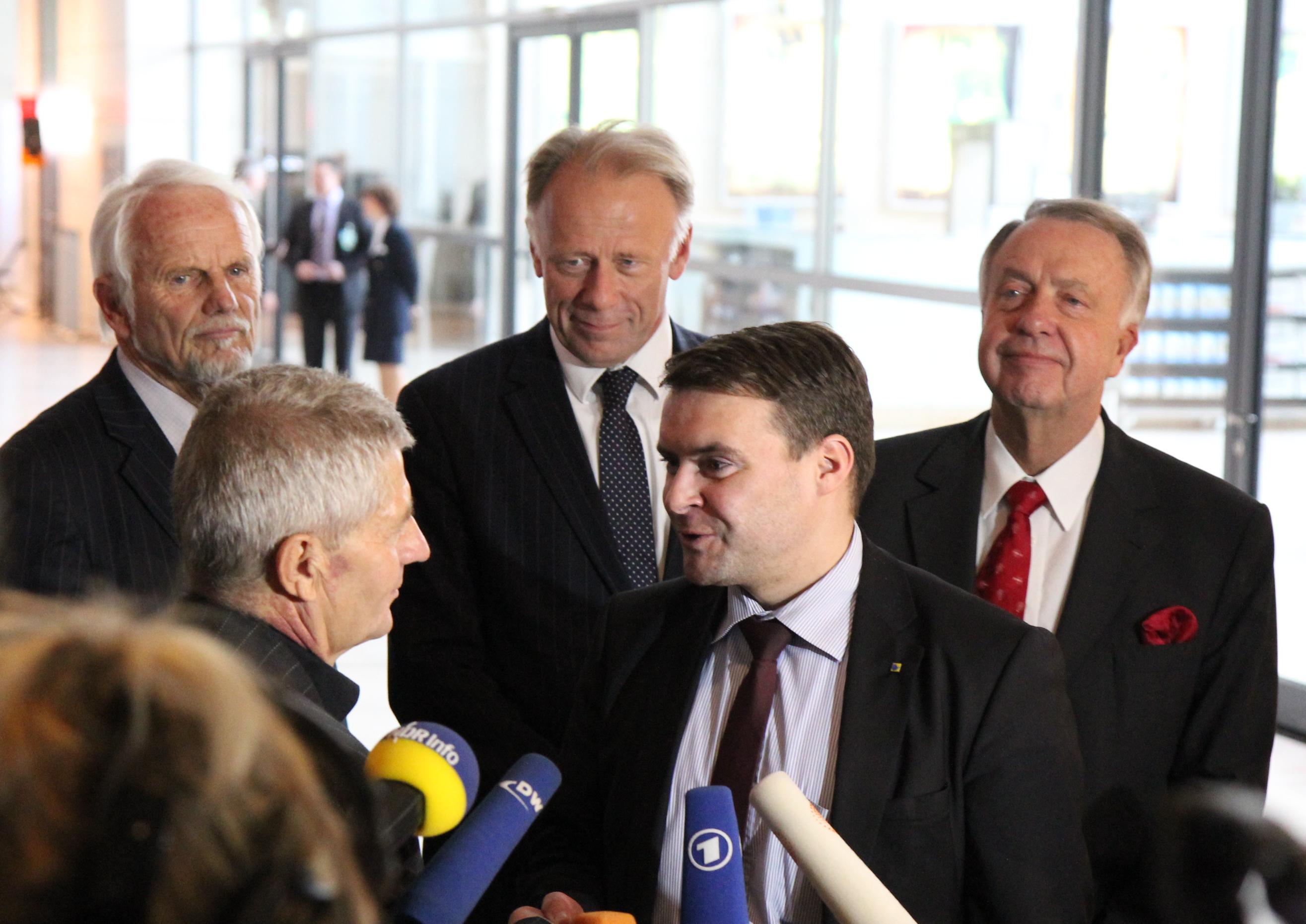 Patrick Kurth, MdB (r.) mit Roland Jahn