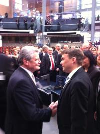 Joachim Gauck und Patrick Kurth, MdB