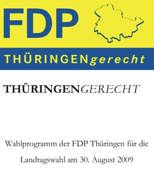 Wahlprogramm der FDP Thringen