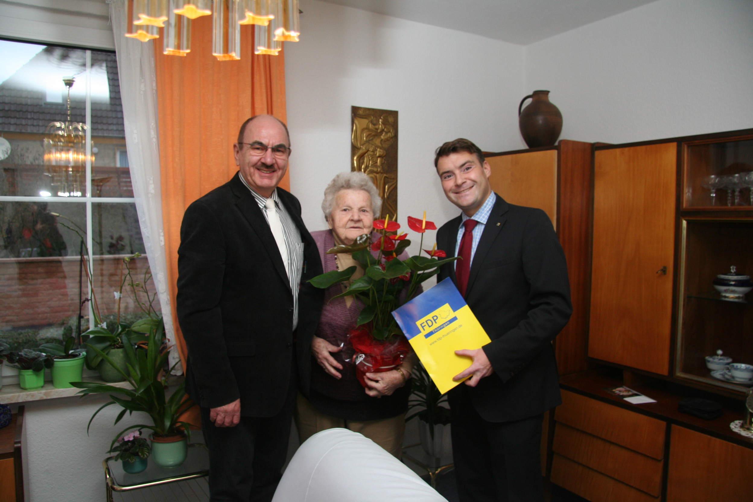 Irmgard Meese, Dr. D. Mller (li), P. Kurth