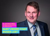 Unser Brgermeisterkandidat Christian Dbel