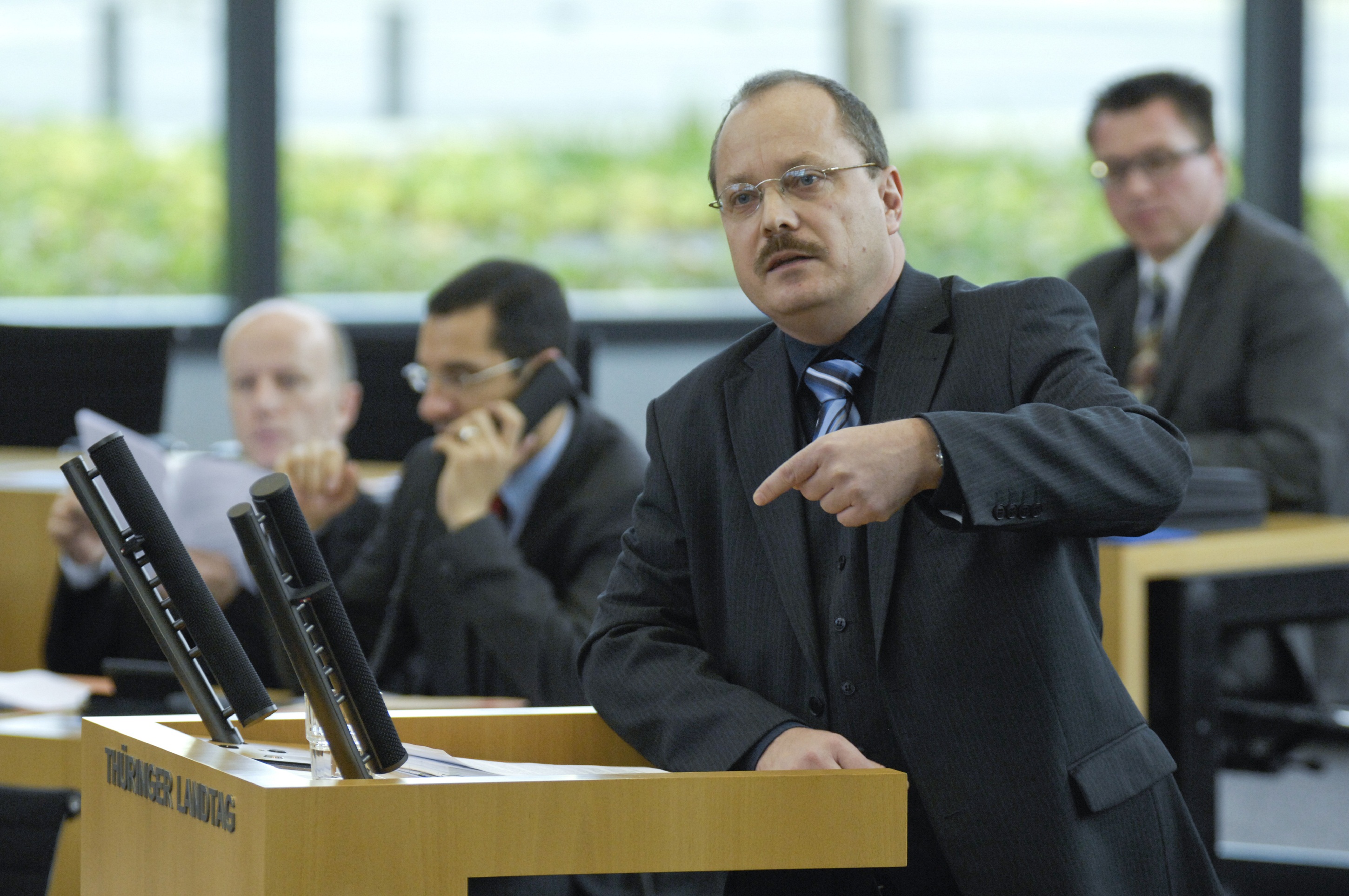 Dirk Bergner im Plenum