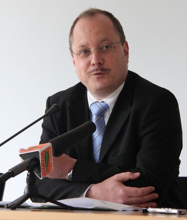 Der Innenpolitische Sprecher Dirk Bergner
