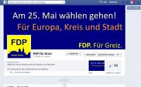 Facebook-Auftritt der FDP in der Kreisstadt