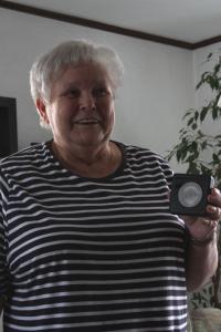 Gerlinde Walde-25 Jahren Mitglied der Liberalen