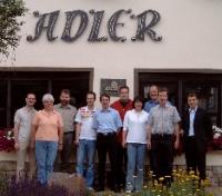 Der FDP- Landesvorstand nach Abschluss der Klausur