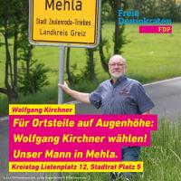 Wolfgang Kirchner - unser Mann in Mehla