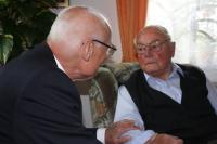 vlnr: Raimund Kolbe und Fritz Gerns (Foto:Bergner)