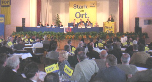 Parteitag in Bleicherode