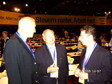 R.Kolbe, Dr. Guttmacher u. J. Zimmer (vlnr)