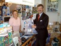 Solms kauft bei Gruhners ein