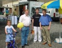 Die Ronneburger gemeinsam mit Dr. Gerber