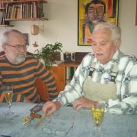 Horst Plaul (rechts) mit Günter Weidmann