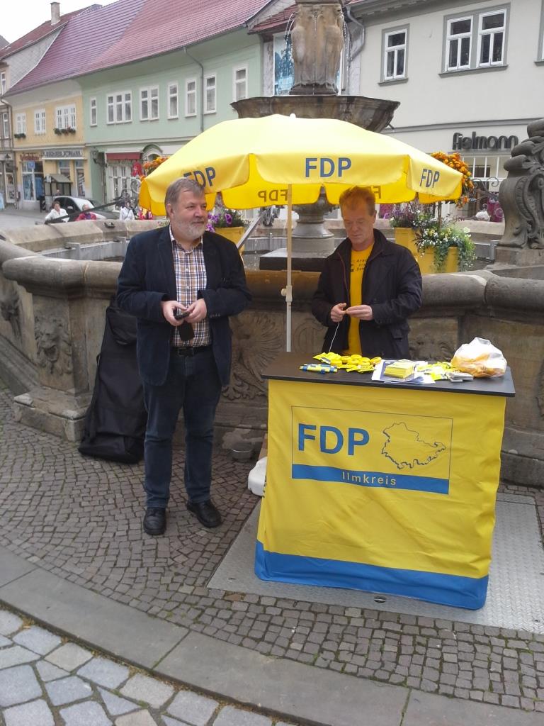 Martin Mlders und Ulrich Bttcher in Arnstadt