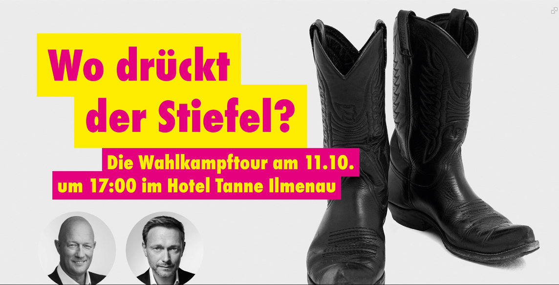 Wo drückt der Stiefel?