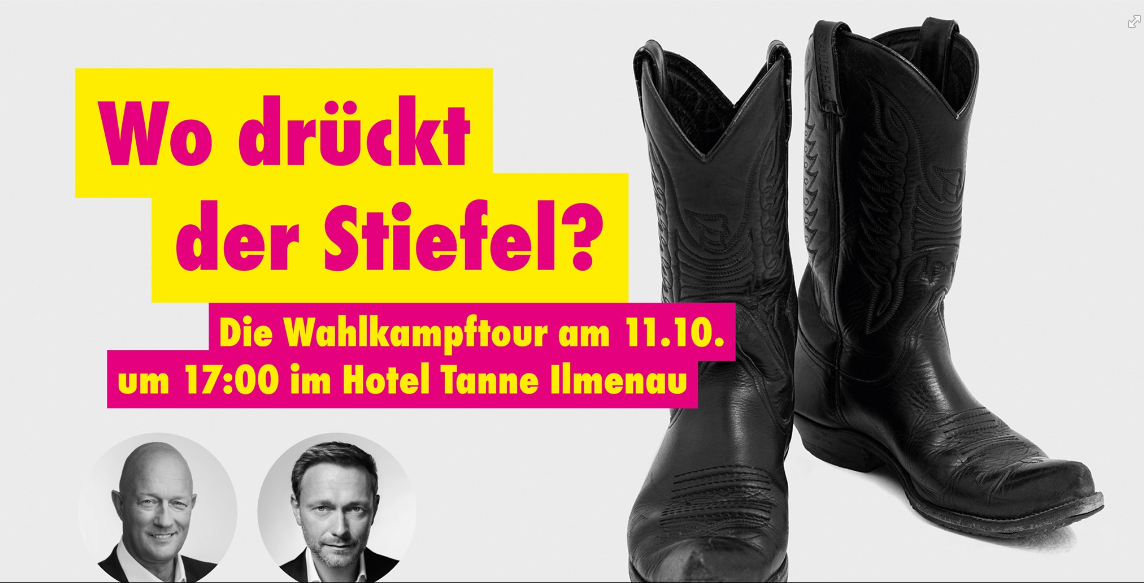 Wo drckt der Stiefel?