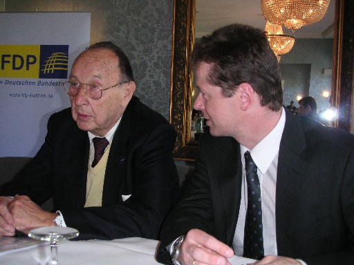 Kulturfrhstck 2004 mit Hans-Dietrich Genscher