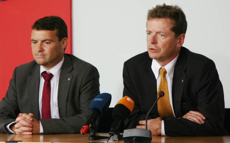 Patrick Kurth, MdB und Uwe Barth, MdL