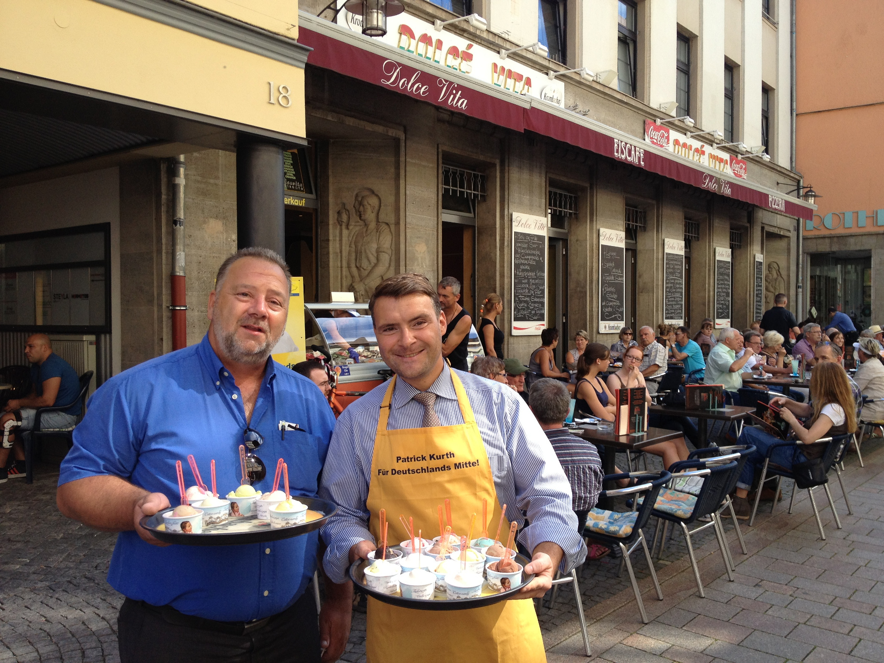 Fred Leise und Patrick Kurth in Eisenach