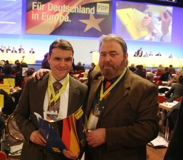 Patrick Kurth, mit Heinz Untermann, Kreischef