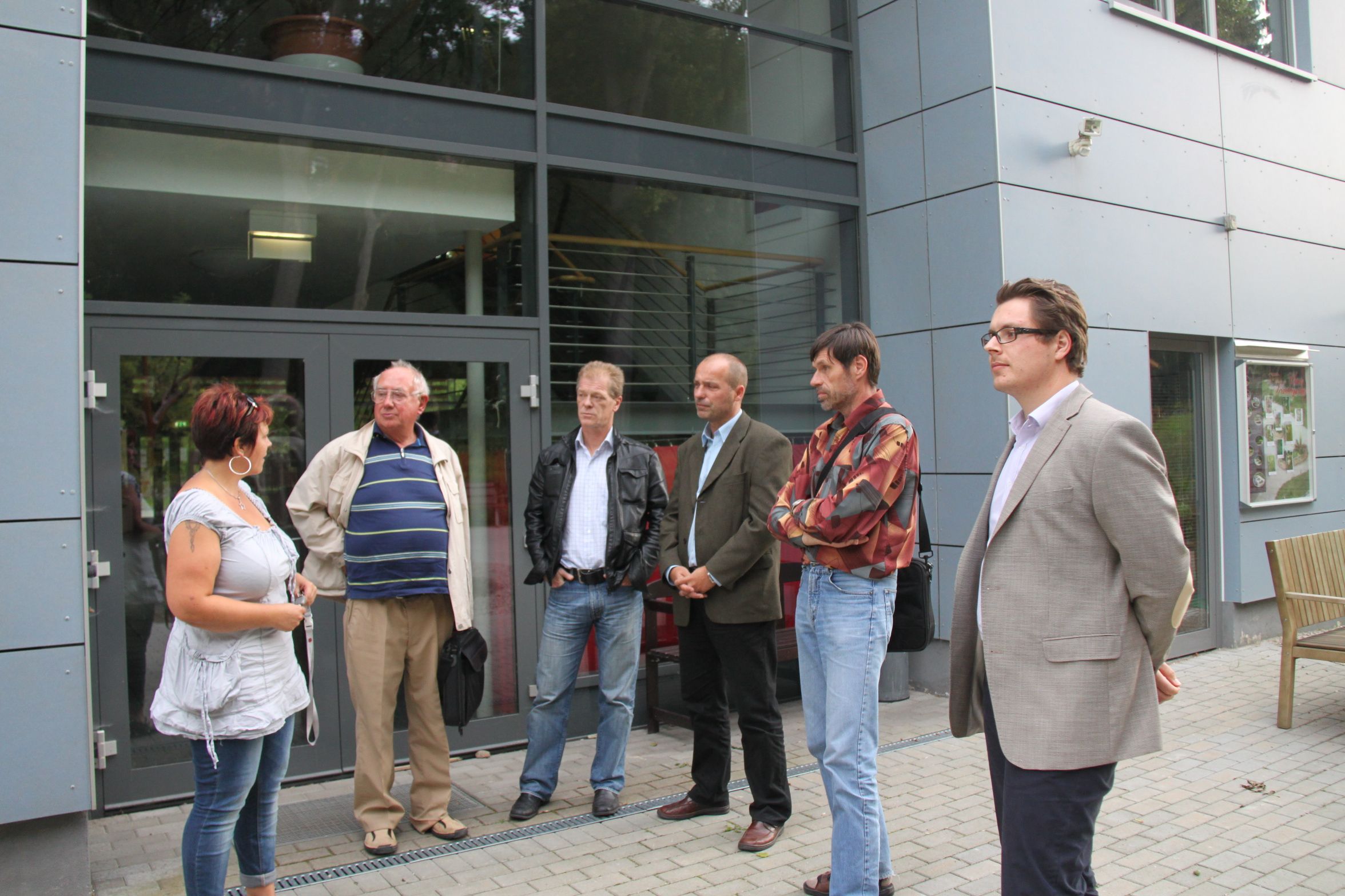 Besuch beim Mehrgenerationenhaus in Knigsee