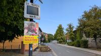 Die Plakate der FDP-Aktion �Kinderl�rm ist Zukunft
