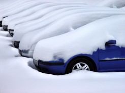 Wintereinbruch in Thringen