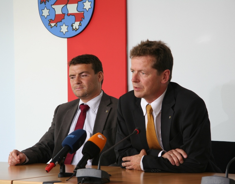 Patrick Kurth und Uwe Barth