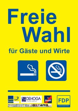 FDP fr freie Wahl beim Kneipenbesuch