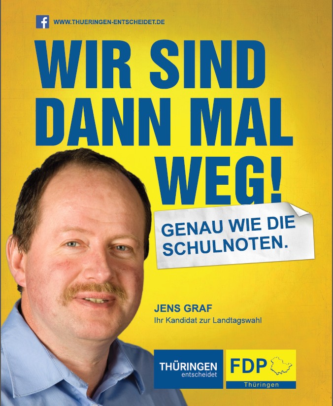 Wahlplakat Jens Graf