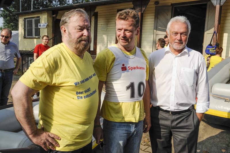 Heinz Untermann, Uwe Barth, Wolfgang Kubicki