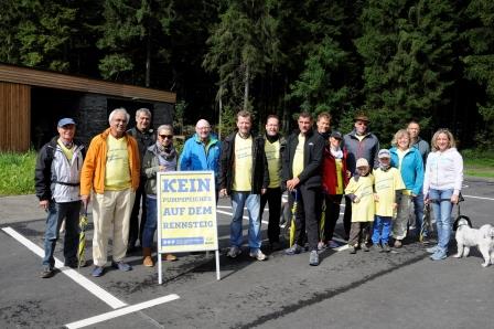 Liberaler Protest gegen Pumpspeicherwerk