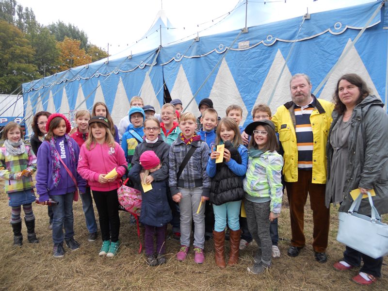 Zirkus-Freikarten fr Schulkinder der Lindenschule