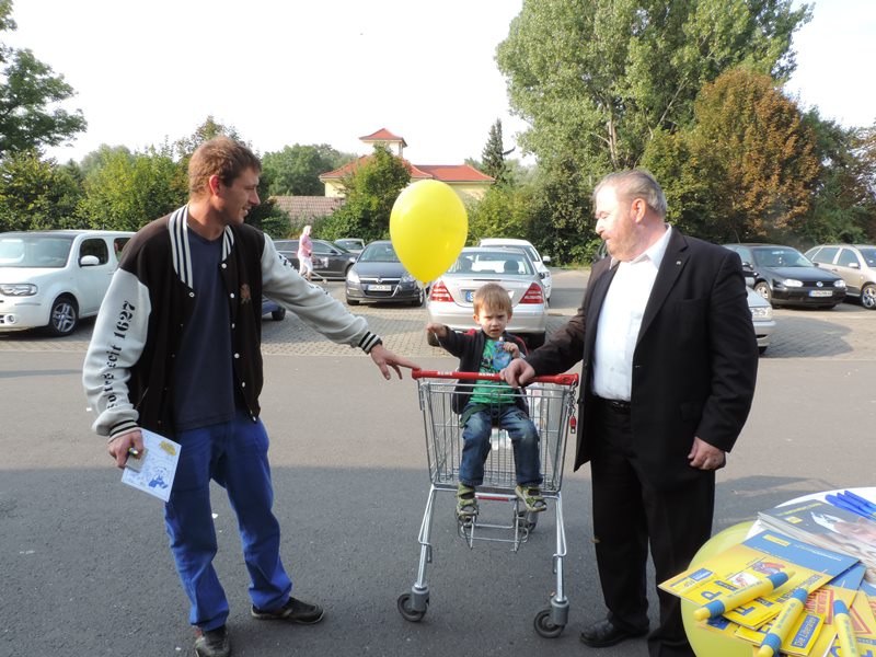 Wahlkampf in Smmerda